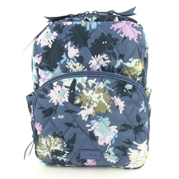 Vera Bradley Ultralight Compact Backpack in Chrysanthemum Crush Pattern USED 1X Vera Bradley Ultralight Compact Backpack in Chrysanthemum  main image 3